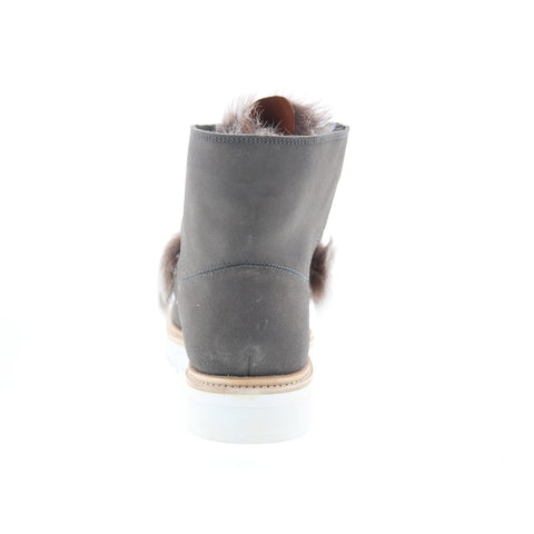Johnston & Murphy Dayln 78-51966 Womens Gray Suede Casual Dress Boots