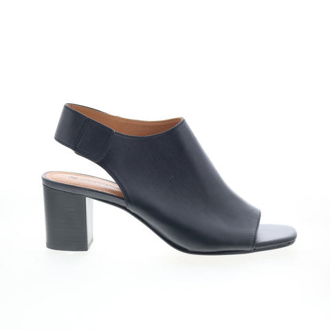 Johnston & Murphy Evelyn Open-Toe Bootie Womens Black Ankle & Booties Boots