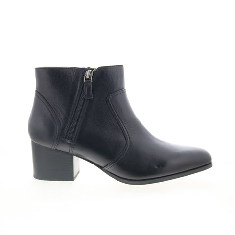 Johnston & Murphy Trista Double-Zip Womens Black Ankle & Booties Boots