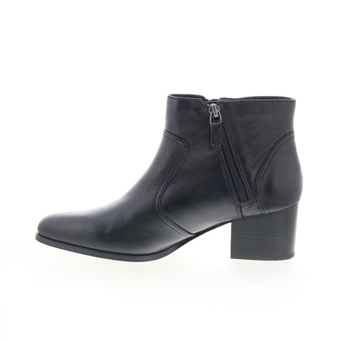 Johnston & Murphy Trista Double-Zip Womens Black Ankle & Booties Boots