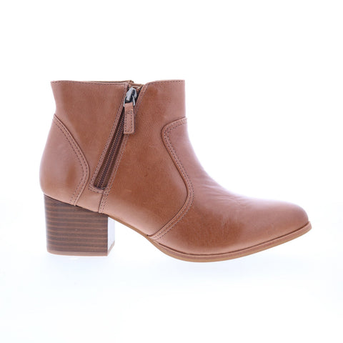Johnston & Murphy Trista Double-Zip Womens Brown Ankle & Booties Boots