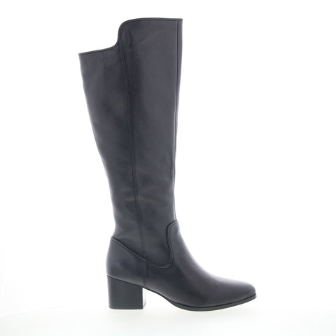 Johnston & Murphy Trista Rider Boot 78-52806 Womens Black Knee High Boots