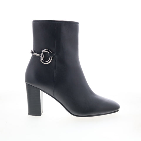 Johnston & Murphy Charlotte Bit Bootie Womens Black Ankle & Booties Boots