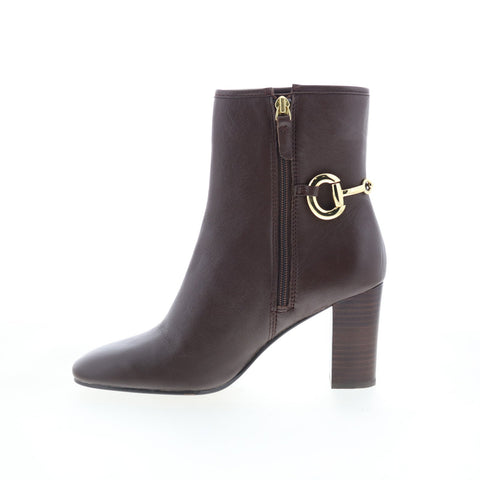 Johnston & Murphy Charlotte Bit Bootie Womens Brown Ankle & Booties Boots