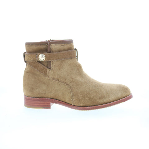 Johnston & Murphy Darby Snap Bootie Womens Brown Ankle & Booties Boots