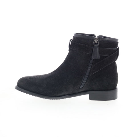 Johnston & Murphy Darby Snap Bootie Womens Black Ankle & Booties Boots