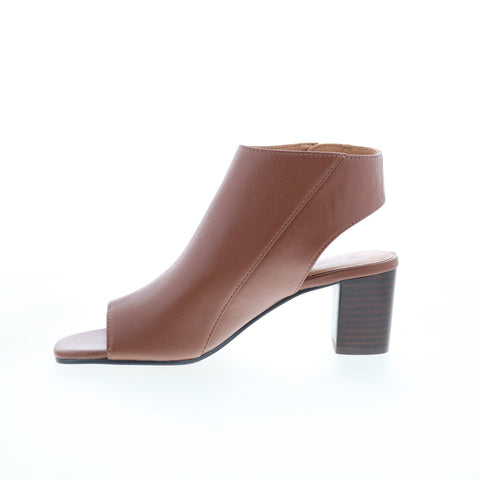 Johnston & Murphy Evelyn Side-Zip Bootie Womens Brown Ankle & Booties Boots