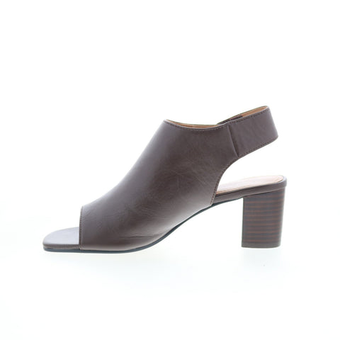 Johnston & Murphy Evelyn Open 78-52838 Womens Brown Ankle & Booties Boots