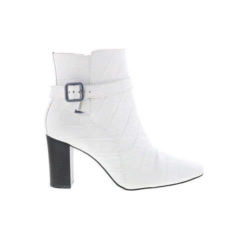 Johnston & Murphy Barbara 78-56504 Womens White Ankle & Booties Boots