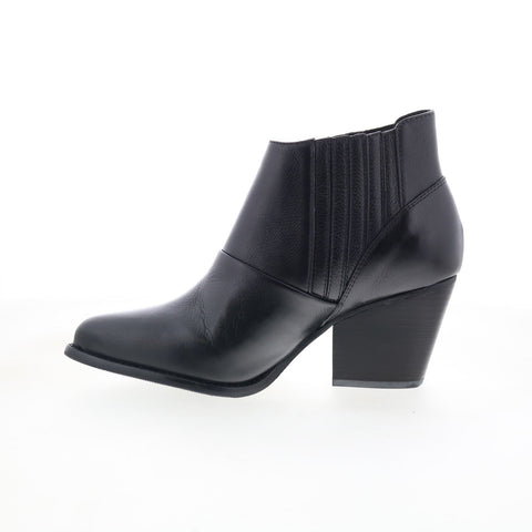 Johnston & Murphy Charlie 78-56515 Womens Black Ankle & Booties Boots