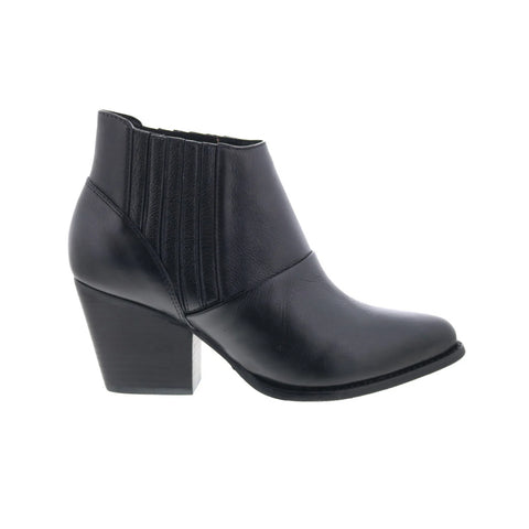 Johnston & Murphy Charlie 78-56515 Womens Black Ankle & Booties Boots