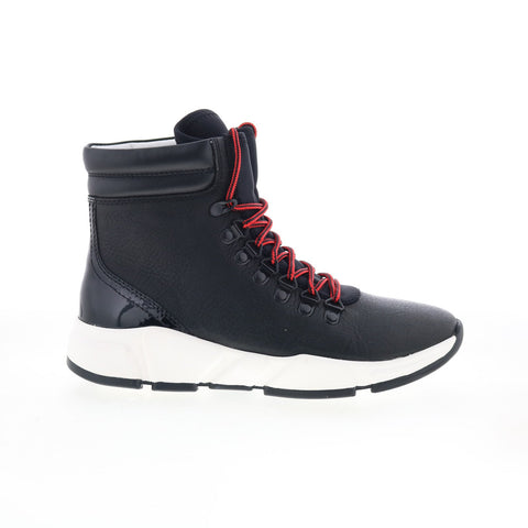 Johnston & Murphy Hilda 78-56541 Womens Black Leather Casual Dress Boots