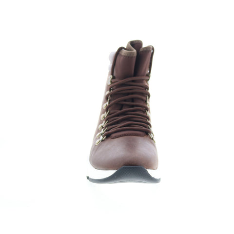 Johnston & Murphy Hilda 78-56573 Womens Brown Leather Casual Dress Boots