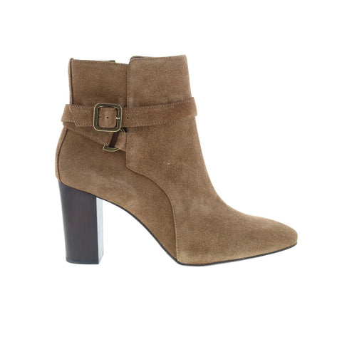 Johnston & Murphy Barbara 78-56643 Womens Brown Suede Ankle & Booties Boots