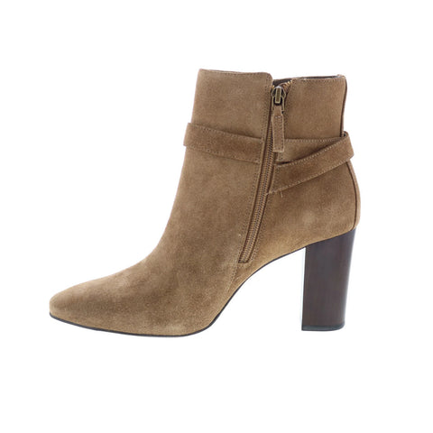 Johnston & Murphy Barbara 78-56643 Womens Brown Suede Ankle & Booties Boots