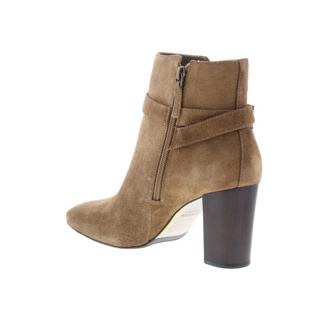Johnston & Murphy Barbara 78-56643 Womens Brown Suede Ankle & Booties Boots