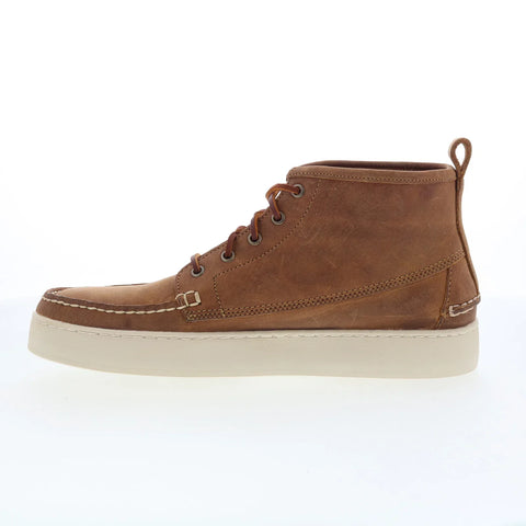 Sebago Brig CH 78112WW-912 Mens Brown Leather Lace Up Chukkas Boots