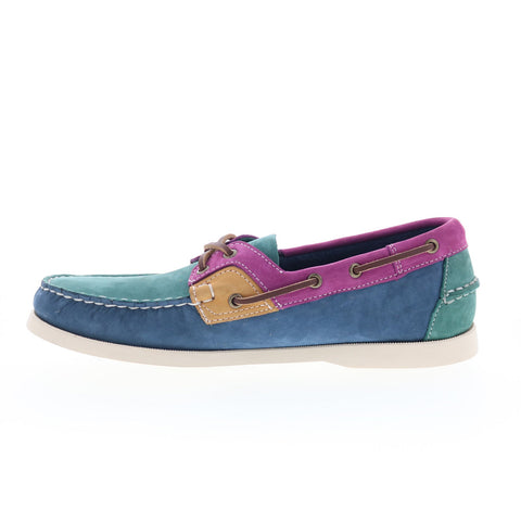 Sebago Ross Island 78113KW-A6X Mens Blue Loafers & Slip Ons Boat Shoes