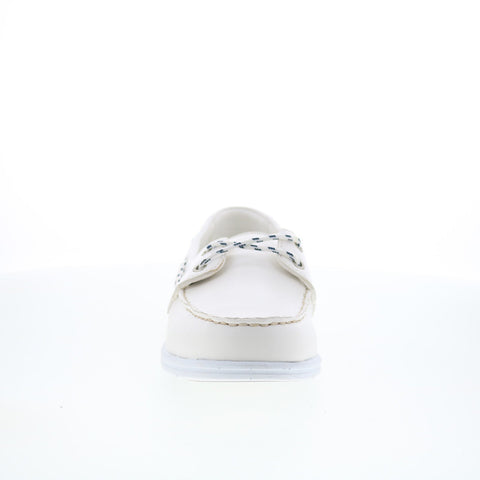 Sebago Jackman 78114CW-911 Mens White Loafers & Slip Ons Boat Shoes