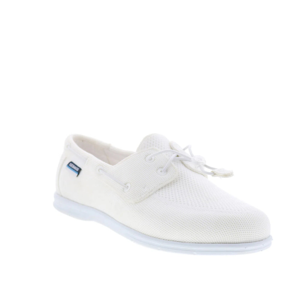 Sebago Monterey 78117KW-911 Mens White Mesh Loafers & Slip Ons Boat Sh ...