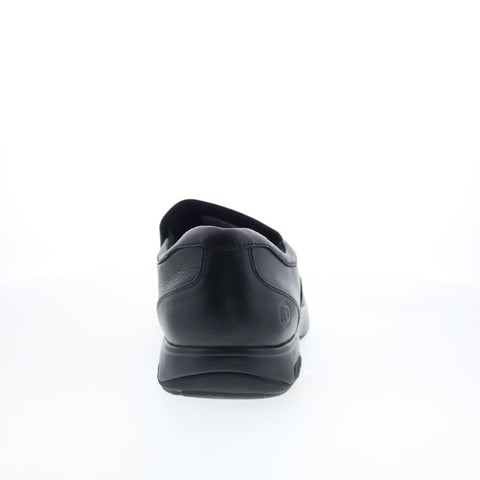 Dunham Battery Park 8003BK Mens Black Narrow Loafers & Slip Ons Casual Shoes