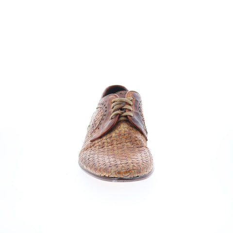 Debut Bassa 8014 Mens Brown Leather Lace Up Oxfords & Lace Ups Casual Shoes