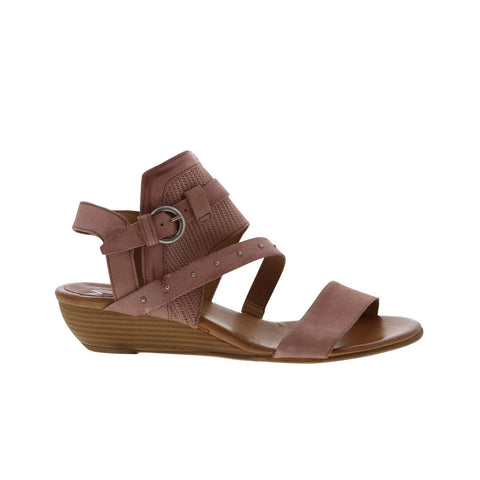 Miz Mooz Farley Womens Brown Leather Zipper Gladiator Sandals Shoes