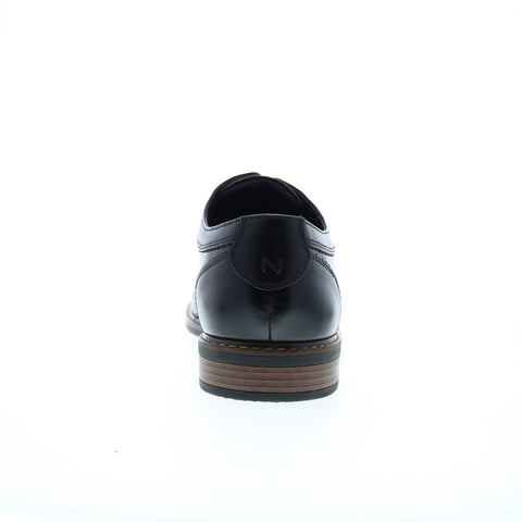 Nunn Bush Hayden Plain Toe Oxford 81076B-001 Mens Black Oxfords Shoes