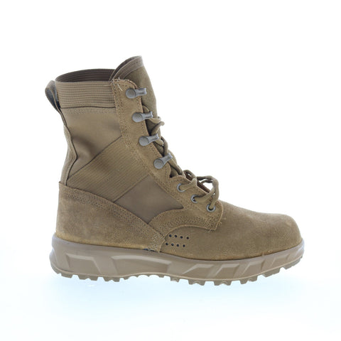 McRae Jungle Strobel Made In USA 8301 Mens Brown Suede Tactical Boots