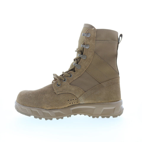 McRae Jungle Strobel Made In USA 8301 Mens Brown Suede Tactical Boots