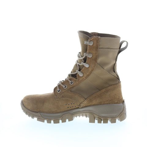McRae Strobel T1 Outsole Made In USA 8377 Mens Brown Suede Tactical Boots