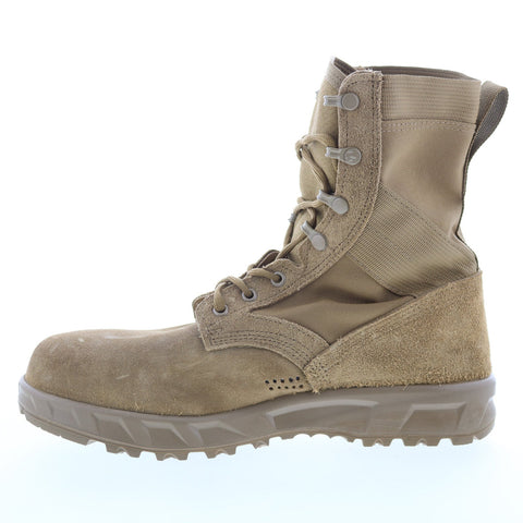 McRae Ultra Light Steel Toe Vibram HT Made In USA Mens Brown Wide Boots