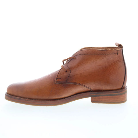 T.B. Phelps 8414-9-100 Mens Brown Leather Lace Up Chukkas Boots