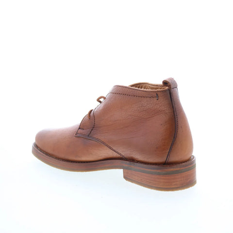 T.B. Phelps 8414-9-100 Mens Brown Leather Lace Up Chukkas Boots