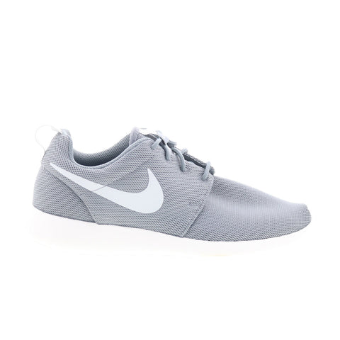 Nike Roshe One 844994-003 Womens Gray Mesh Lifestyle Sneakers Shoes