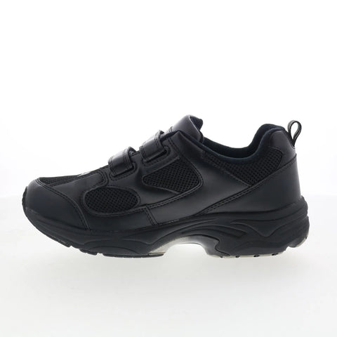 Drew Checkers V 84565-C1 Womens Black Mesh Strap Athletic Walking Shoes