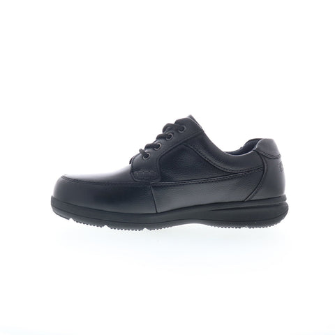 Nunn Bush Cam Moc Toe Mens Black Wide Oxfords & Lace Ups Casual Shoes