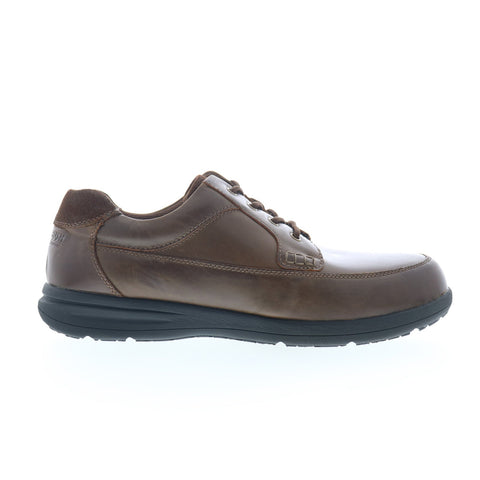 Nunn Bush Cam Men's Moc Toe Oxford Casual Shoes, Size: 9 XW, Brown
