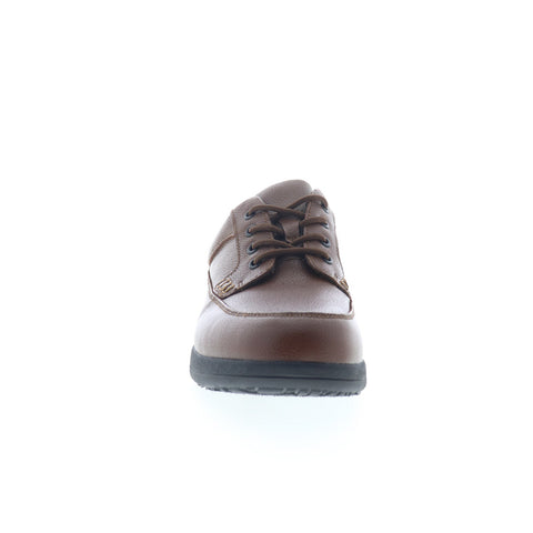 Nunn Bush Cam Moc Toe Mens Brown Extra Wide Oxfords & Lace Ups Casual Shoes