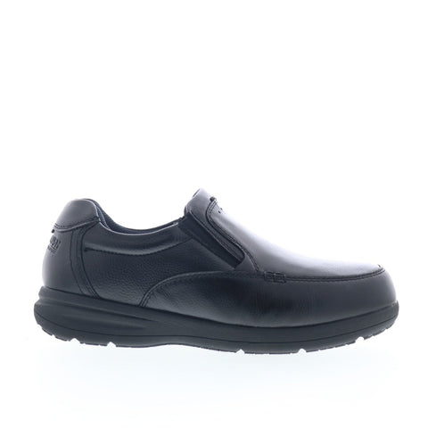 Nunn Bush Cam Slip On 84696 Mens Black Wide Loafers & Slip Ons Casual Shoes