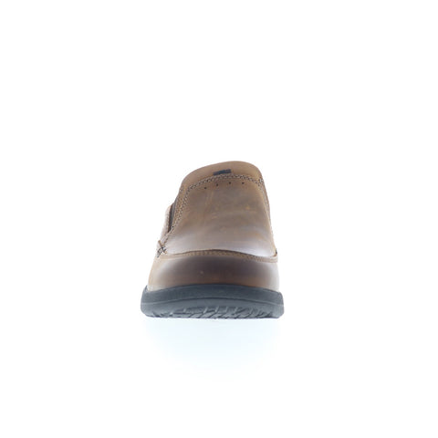Nunn Bush Cam Slip On 84696 Mens Brown Extra Wide Loafers Casual Shoes