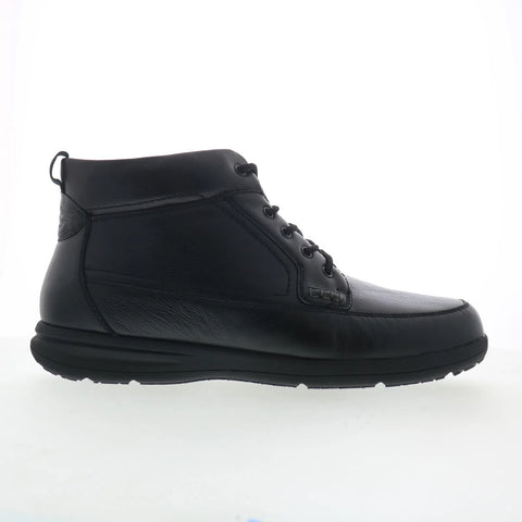 Nunn Bush Cam Moc Toe Boot 84835-007 Mens Black Wide Leather Chukkas Boots