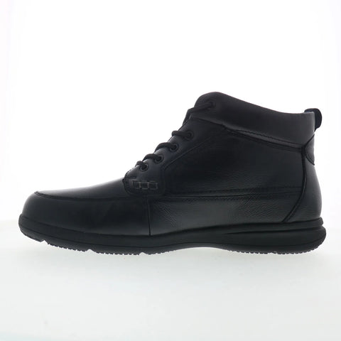 Nunn Bush Cam Moc Toe Boot 84835-007 Mens Black Wide Leather Chukkas Boots