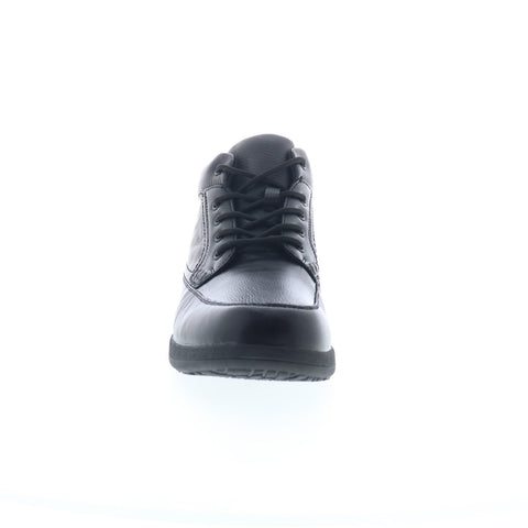 Nunn Bush Cam Moc Toe Boot 84835 Mens Black Extra Wide Leather Chukkas Boots