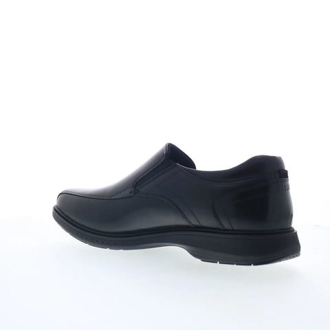 Nunn Bush Kore Pro Bike Toe Slip On Mens Black Loafers & Slip Ons Casual Shoes