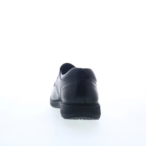 Nunn Bush Kore Pro Bike Toe Slip On Mens Black Loafers & Slip Ons Casual Shoes