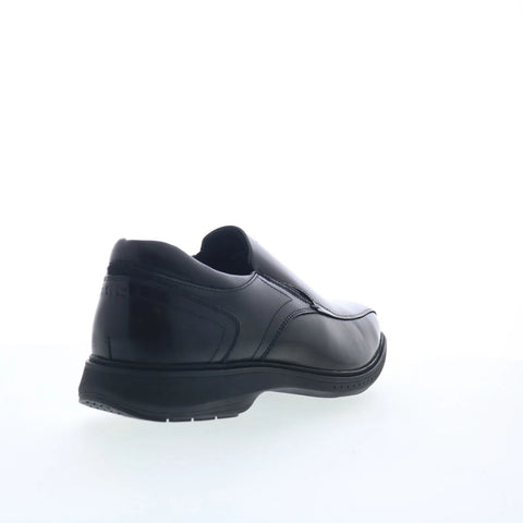 Nunn Bush Kore Pro Bike Toe Slip On Mens Black Loafers & Slip Ons Casual Shoes
