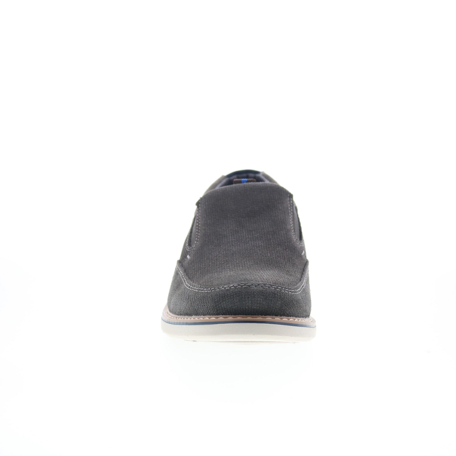 Nunn Bush Otto EZ Moc Toe Slip On Loafer Dress Shoe, Gunmetal Gray, 8M Leather Men main image 2