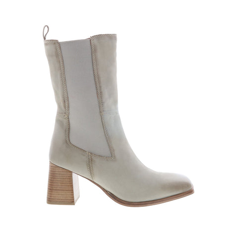 Diba True Mar Gee 85316 Womens Brown Leather Slip On Casual Dress Boots