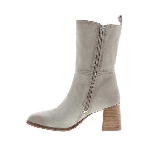 Diba True Mar Gee 85316 Womens Brown Leather Slip On Casual Dress Boots